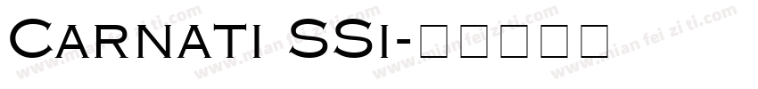 Carnati SSi字体转换